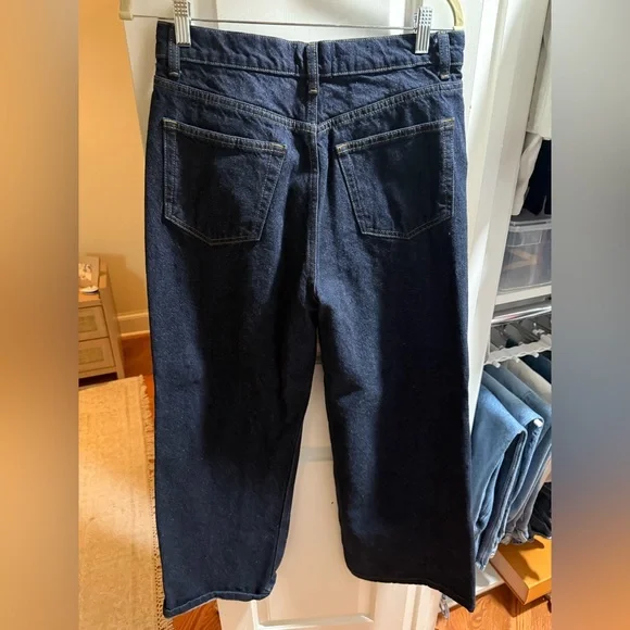 Reformation Black Flare & Wide Leg Jeans - Picture 8 of 9